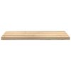 vidaXL Appuis de fen&ecirc;tre 2 pcs non trait&eacute; 100x40x2cm bois ch&ecirc;ne massif