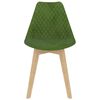 vidaXL Ensemble de salle &agrave; manger 3 pcs Vert clair