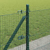 vidaXL Poteau de cl&ocirc;ture. Vert 100 x 0,4 m (maille 19 x 19 mm)