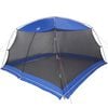 vidaXL Tente moustiquaire avec toit Bleu azure 380 x 380 x 225 cm