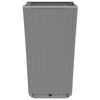 vidaXL Jardini&egrave;res 4 pcs gris clair 32,5x32,5x57 cm polypropyl&egrave;ne