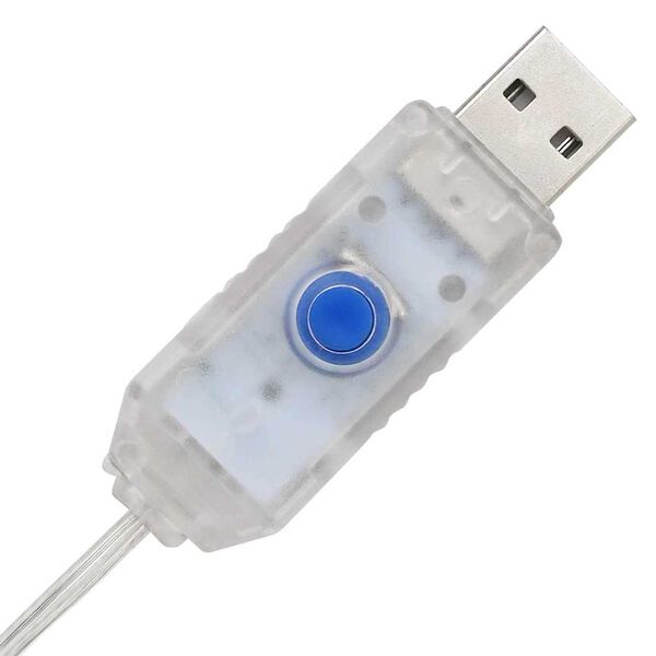 vidaXL Renne 3D avec 250 LED Blanc chaud 180 cm PET