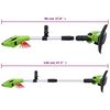 vidaXL Set d'outils &eacute;lectriques jardin sans fil 5pcs chargeur/batterie
