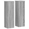 vidaXL Supports pour plantes 2 pcs sonoma gris bois d'ing&eacute;nierie