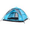 vidaXL Tente de camping &agrave; d&ocirc;me 5 personnes bleu lib&eacute;ration rapide