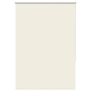 vidaXL Store enrouleur occultant blanc cass&eacute; 110x150 cm largeur tissu
