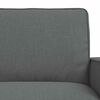 vidaXL Canap&eacute; 2 pcs Gris fonc&eacute; 182 x 80 x 82 cm tissu