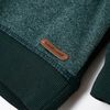 Sweatshirt &agrave; capuche pour enfants vert fonc&eacute; 104
