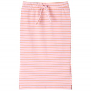 Jupe droite pour enfants avec rayures rose 104
