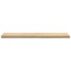 vidaXL Marches d'escalier 4pcs non trait&eacute; 120x30x2cm bois ch&ecirc;ne massif