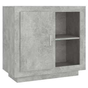 vidaXL Buffet Gris b&eacute;ton 80x40x75 cm