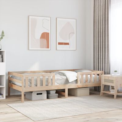 vidaXL Cadre de lit sans matelas 100x200 cm bois massif de pin