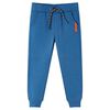 Pantalon de surv&ecirc;tement pour enfants bleu 104