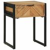 vidaXL Table de chevet Marron 40 x 35 x 50 cm