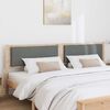 vidaXL T&ecirc;te de lit Autre Marron 200 cm Bois massif en pin