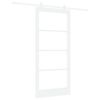 vidaXL Porte coulissante ORKDAL 93 x 202 cm Blanc