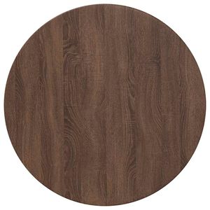 vidaXL Plateau de table &Oslash; 70 x 1,5 cm Rond Bois d'ing&eacute;nierie