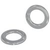vidaXL Rondelles 2 pc Argent&eacute; 10 x 10 x 0,8 mm Fer
