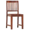 vidaXL Chaises &agrave; manger lot de 4 bois solide de manguier