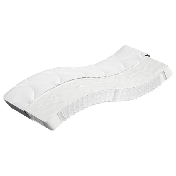 vidaXL Matelas &agrave; ressorts ensach&eacute;s moyen 80x200 cm