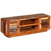 vidaXL Meuble TV Bois de r&eacute;cup&eacute;ration massif 120x30x40 cm