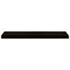 vidaXL Marches d'escalier 16 pcs marron fonc&eacute; 90x25x2 cm ch&ecirc;ne massif