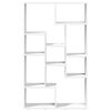 vidaXL Biblioth&egrave;que blanc 72x20x120,5 cm bois d'ing&eacute;nierie
