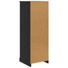 vidaXL Haut Armoire avec tiroir 3 pcs Ch&ecirc;ne noir Bois d'ing&eacute;nierie