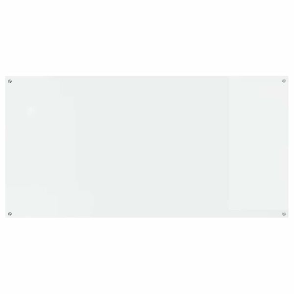vidaXL Protection de cuisine Transparent 120 x 60 cm verre tremp&eacute;