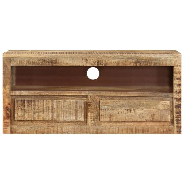 vidaXL Meubles TV 2 pcs 88x30x40 cm Bois de manguier solide