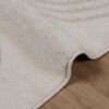 vidaXL Tapis de surface HUARTE Cr&egrave;me 150 x 80 cm Polyester