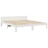 VidaXL Cadre de lit familial sans matelas blanc 240x200 cm