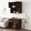 vidaXL Buffet haut Ch&ecirc;ne marron Bois d'ing&eacute;nierie