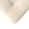 vidaXL Coussins de si&egrave;ge 4 pcs Beige 45 x 45 cm Tissu en microfibre