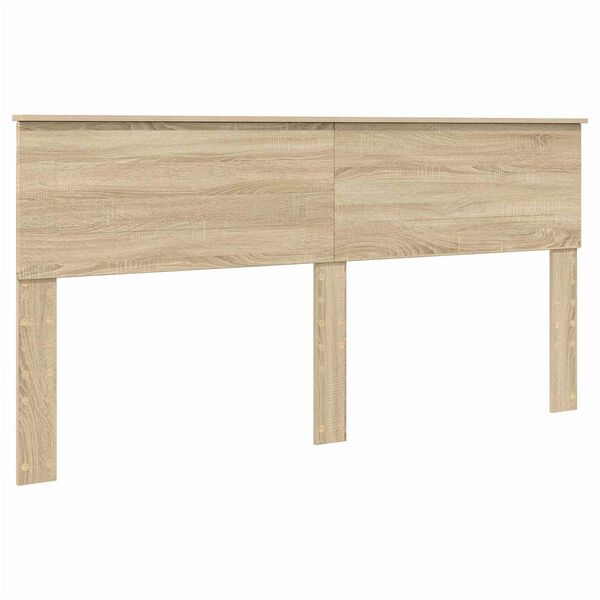 vidaXL T&ecirc;te de lit Ch&ecirc;ne Sonoma 180 cm Bois d'ing&eacute;nierie
