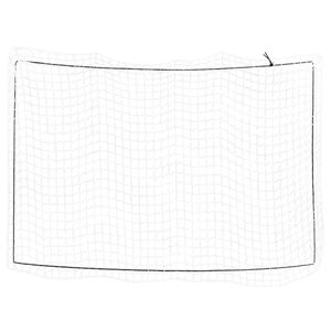 vidaXL Filet pour remorque avec corde &eacute;lastique blanc 3,5x2,5 m PP