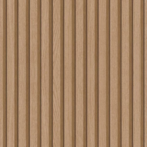 Noordwand Papier peint Botanica Wooden Slats Marron
