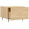 vidaXL Tables basses 2 pcs ch&ecirc;ne sonoma 50x50x40 cm bois d'ing&eacute;nierie