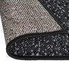 vidaXL Tapis BCF Anthracite 80x250 cm