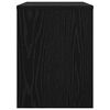 vidaXL Meuble TV Ch&ecirc;ne noir 60 x 30 x 40 cm Bois d'ing&eacute;nierie