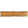 vidaXL Dessus de table &agrave; bord vivant 180x30x2,5cm bois massif manguier