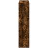 vidaXL Cloison de séparation chêne fumé100x33x135 cm bois d'ingénierie