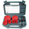 Br&uuml;der Mannesmann Kit de scie cloche Huit pcs Acier rapide