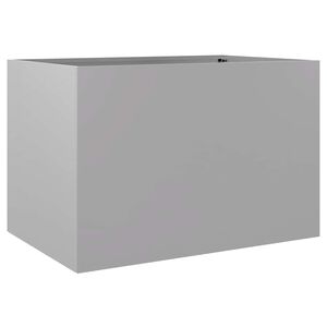 vidaXL Jardini&egrave;re argent&eacute; 62x47x46 cm acier galvanis&eacute;