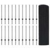 vidaXL Cl&ocirc;ture avec poteau Gris 0,8 x 50 m Acier et PVC