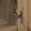 vidaXL Haut Armoire 2 pcs Ch&ecirc;ne artisanal 50 x 42,5 x 185 cm