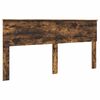 vidaXL Cadre de lit Ch&ecirc;ne fum&eacute; 180 x 200 cm Bois d'ing&eacute;nierie