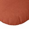 vidaXL Coussins de si&egrave;ge 2 pcs Rouge orange &Oslash; 60 cm