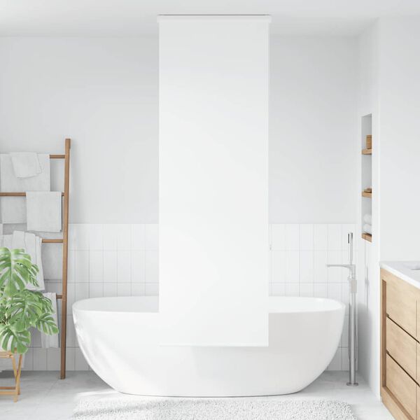 vidaXL Store enrouleur de douche avec cassette largeur du tissu 66 cm