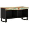 vidaXL Meuble TV 85x33x43,5 cm bois massif de r&eacute;cup&eacute;ration